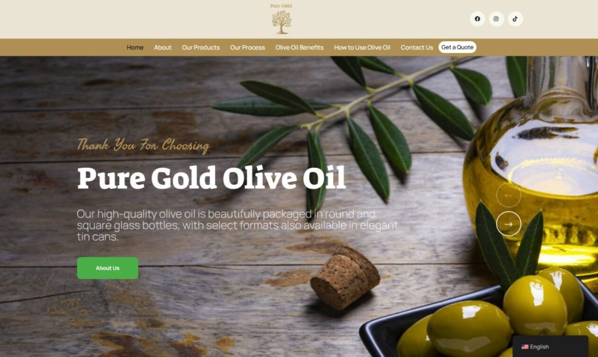 Pure Gold Olive Oil